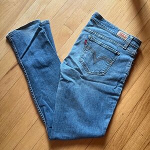 Levis too super low 524  Red Tab Jeans Jr Sz 15M